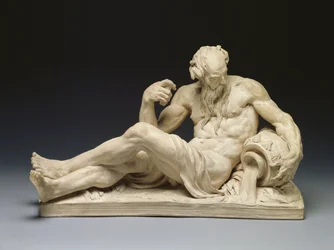 Riviergod (voorzijde) c.1755